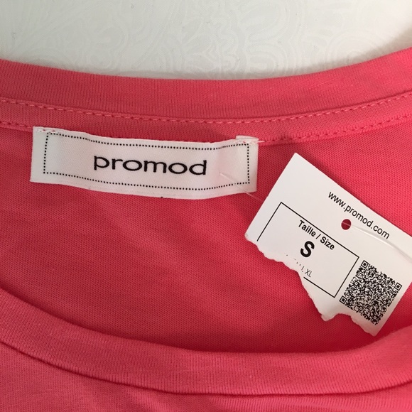 Promod | Graphic Soul Sister Tee size sm/Pink - Picture 5 of 8